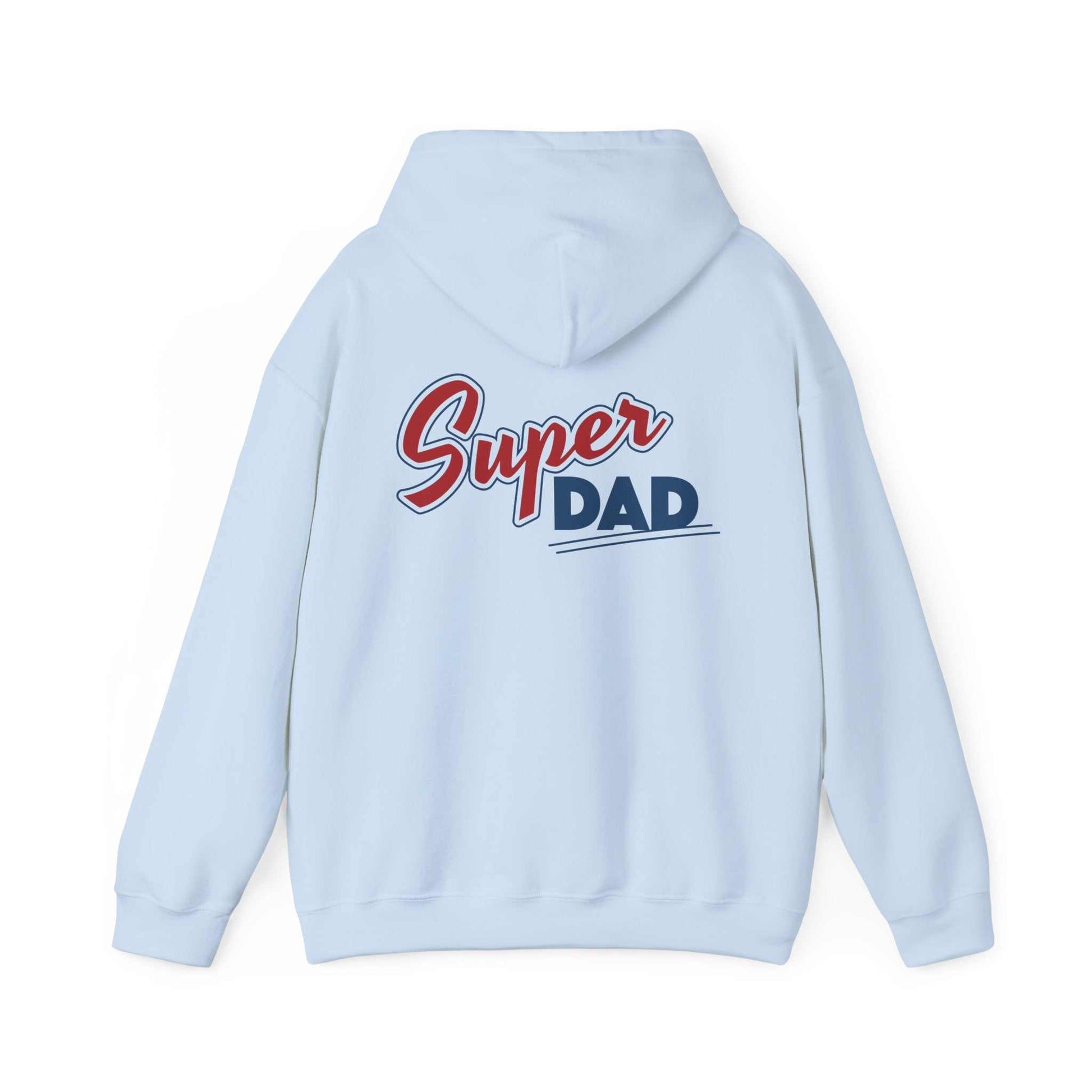Super Dad Hoodie with vibrant design, perfect for Father's Day gifts.