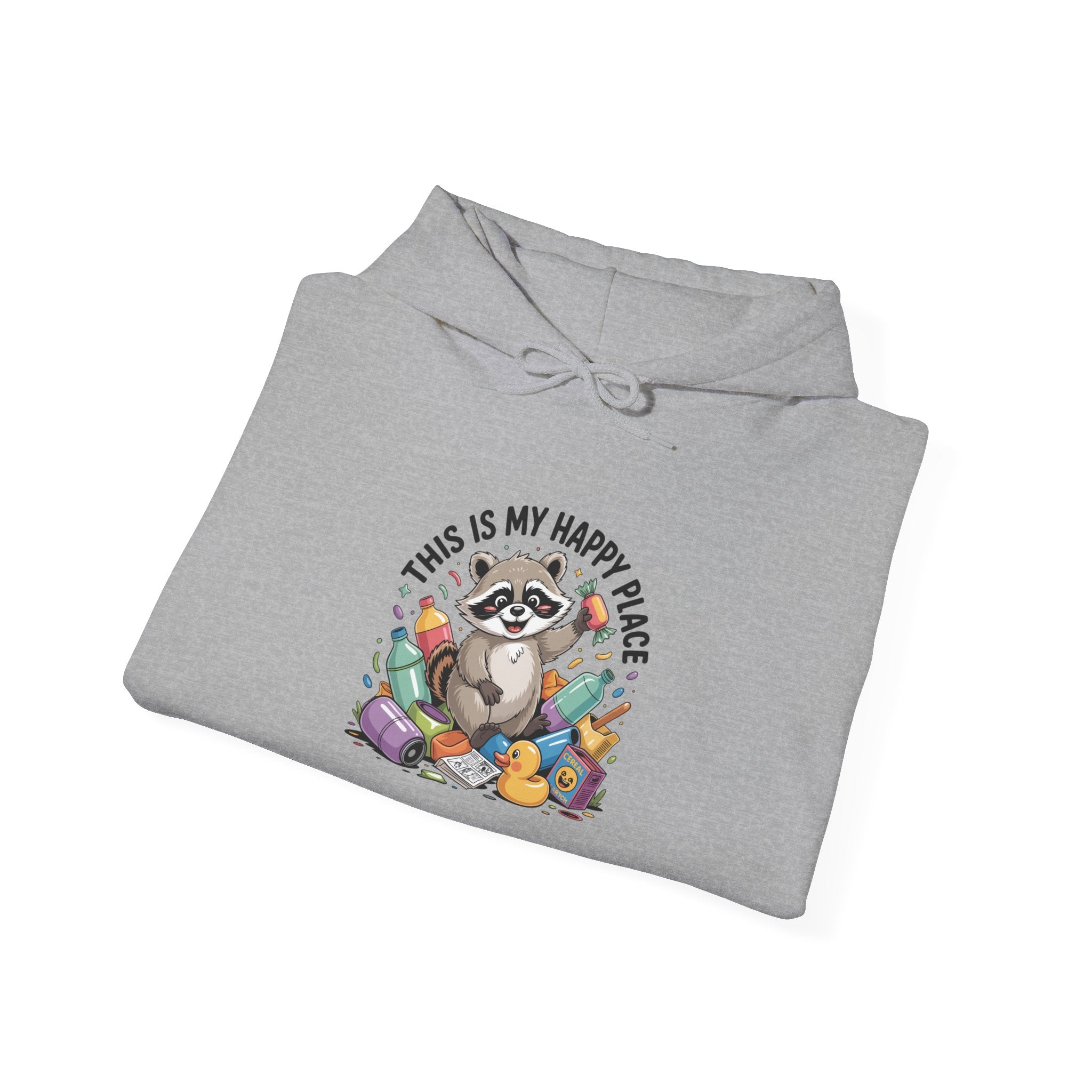 This Is My Happy Place Trash Panda Hoodie | trash panda Christmas, funny rodent