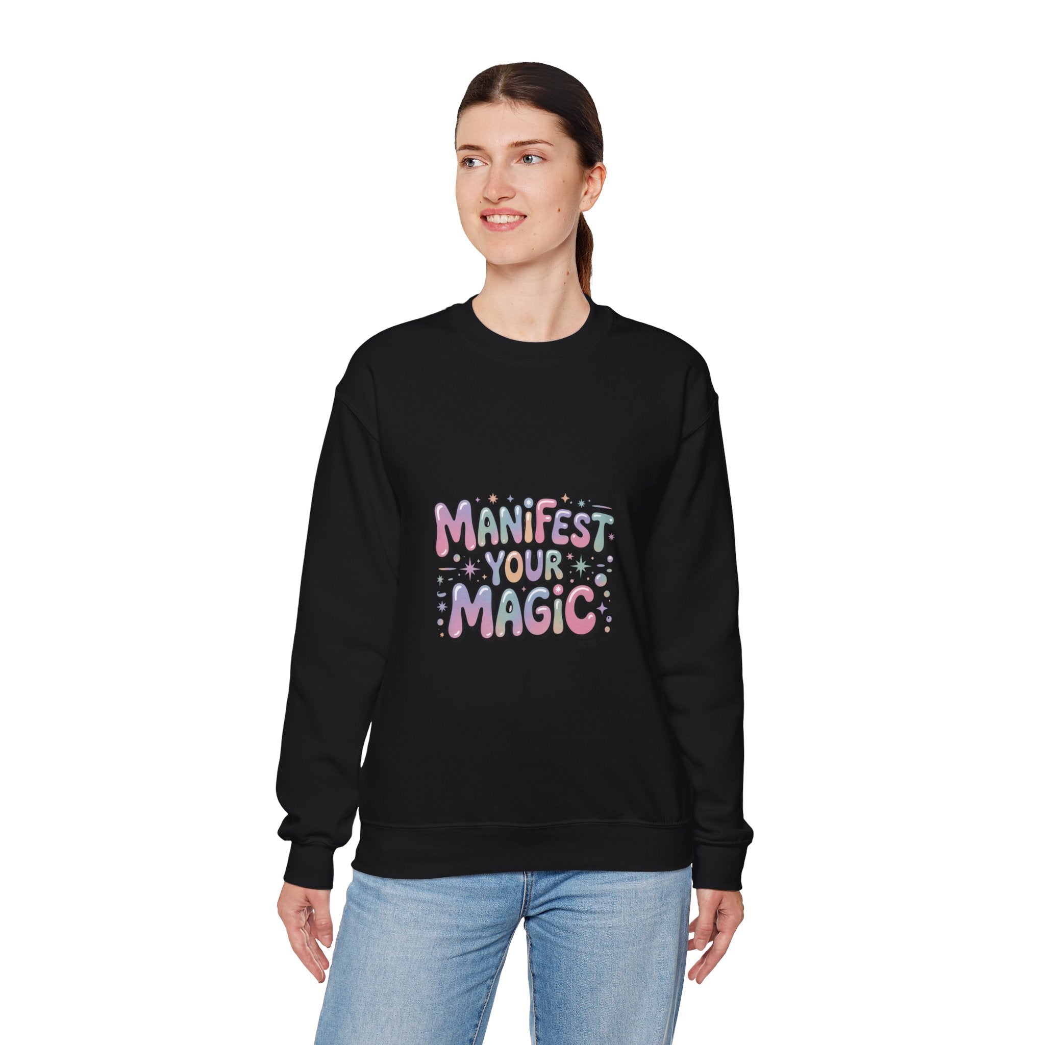 Manifest Your Magic Sweatshirt | Lucky Girl 2026, manifest luck