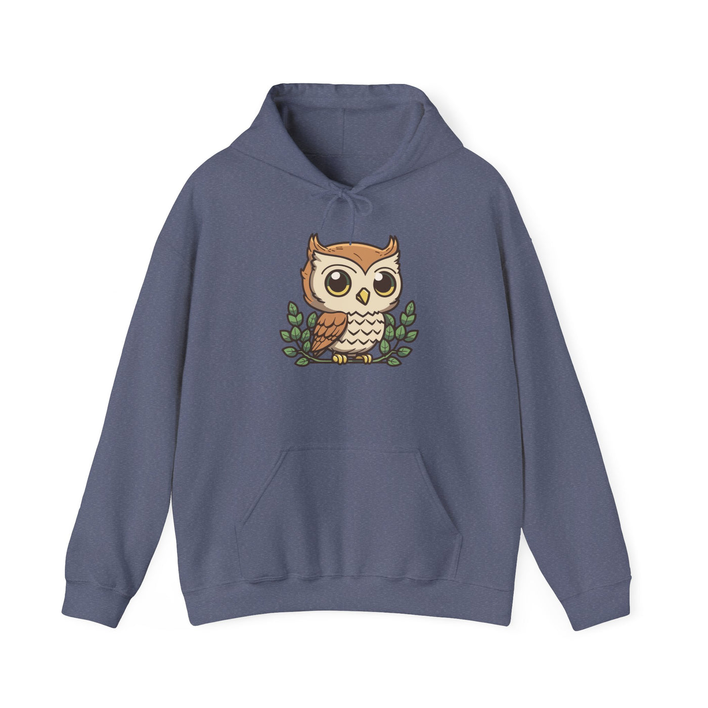 Cute Owl Design Heavy Blend™ Hooded Sweatshirt