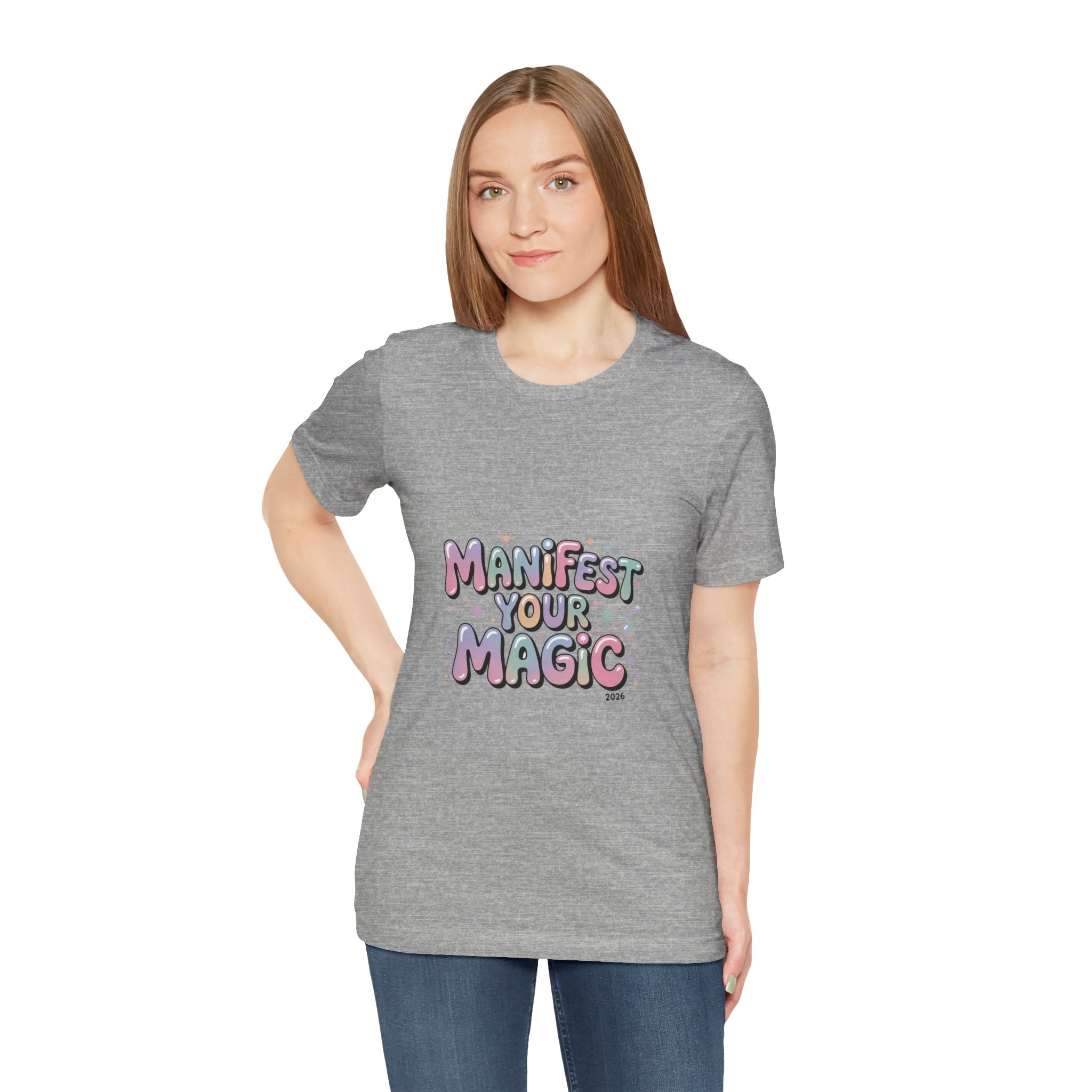 Manifest Your Magic Tee | Lucky Girl 2026, Manifest Luck