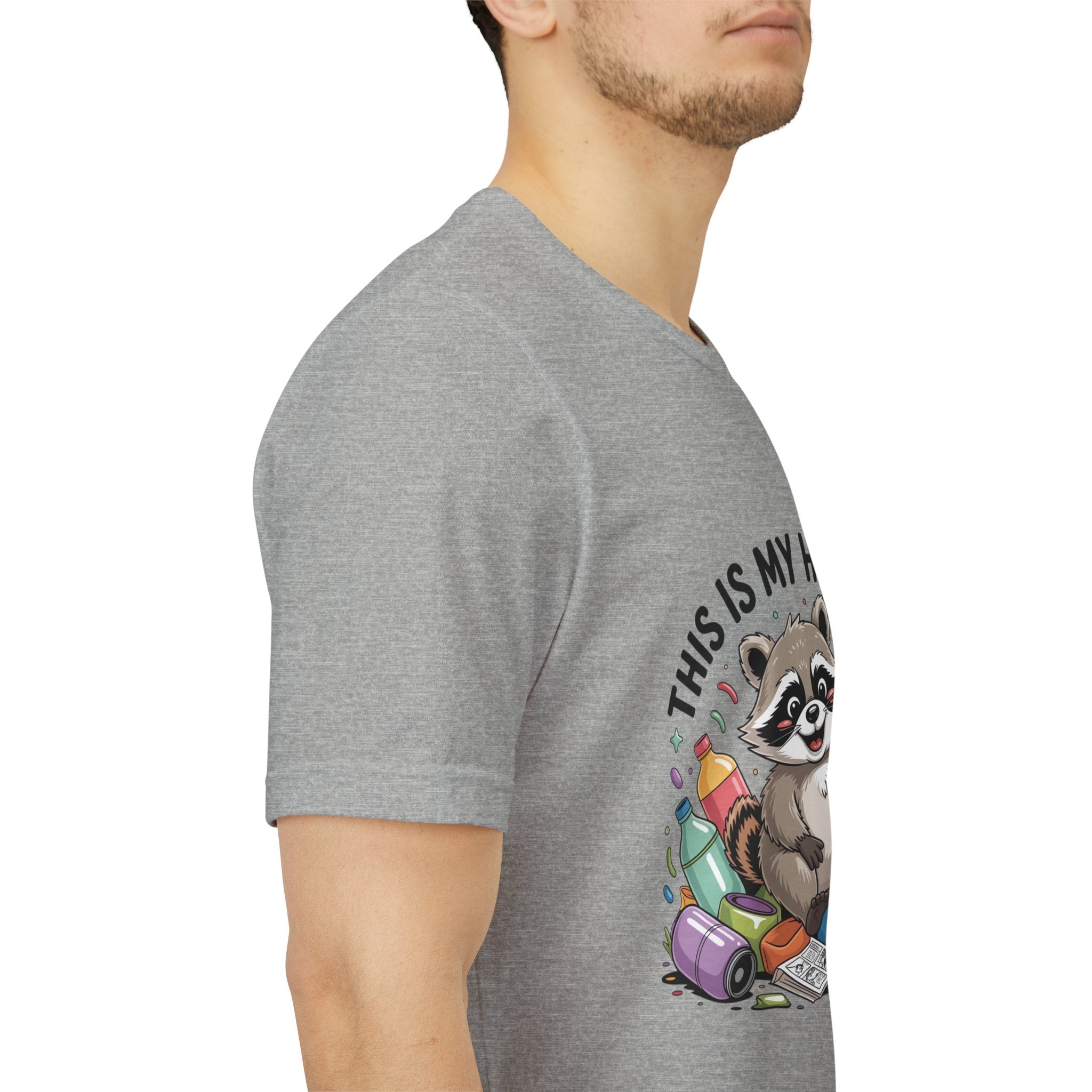 This Is My Happy Place Trash Panda Tee | funny raccoon shirt, merry trash-mas