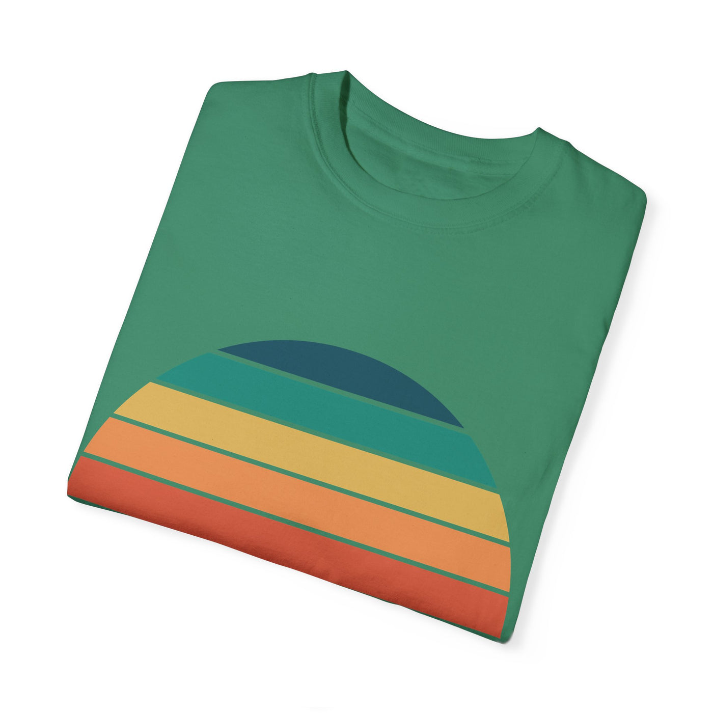 Retro Sunset Garment-Dyed T-Shirt