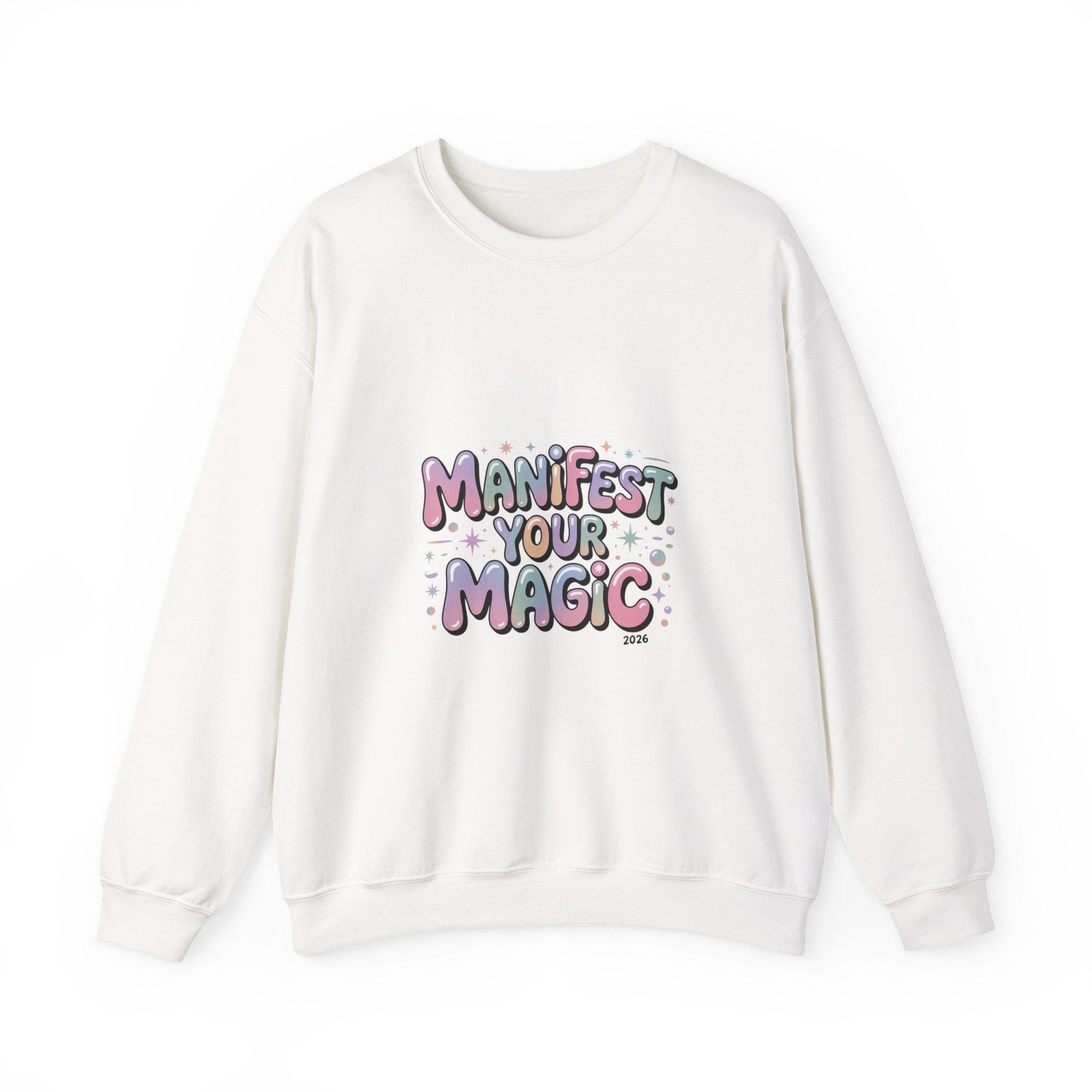 Manifest Your Magic Sweatshirt | Lucky Girl 2026, manifest luck