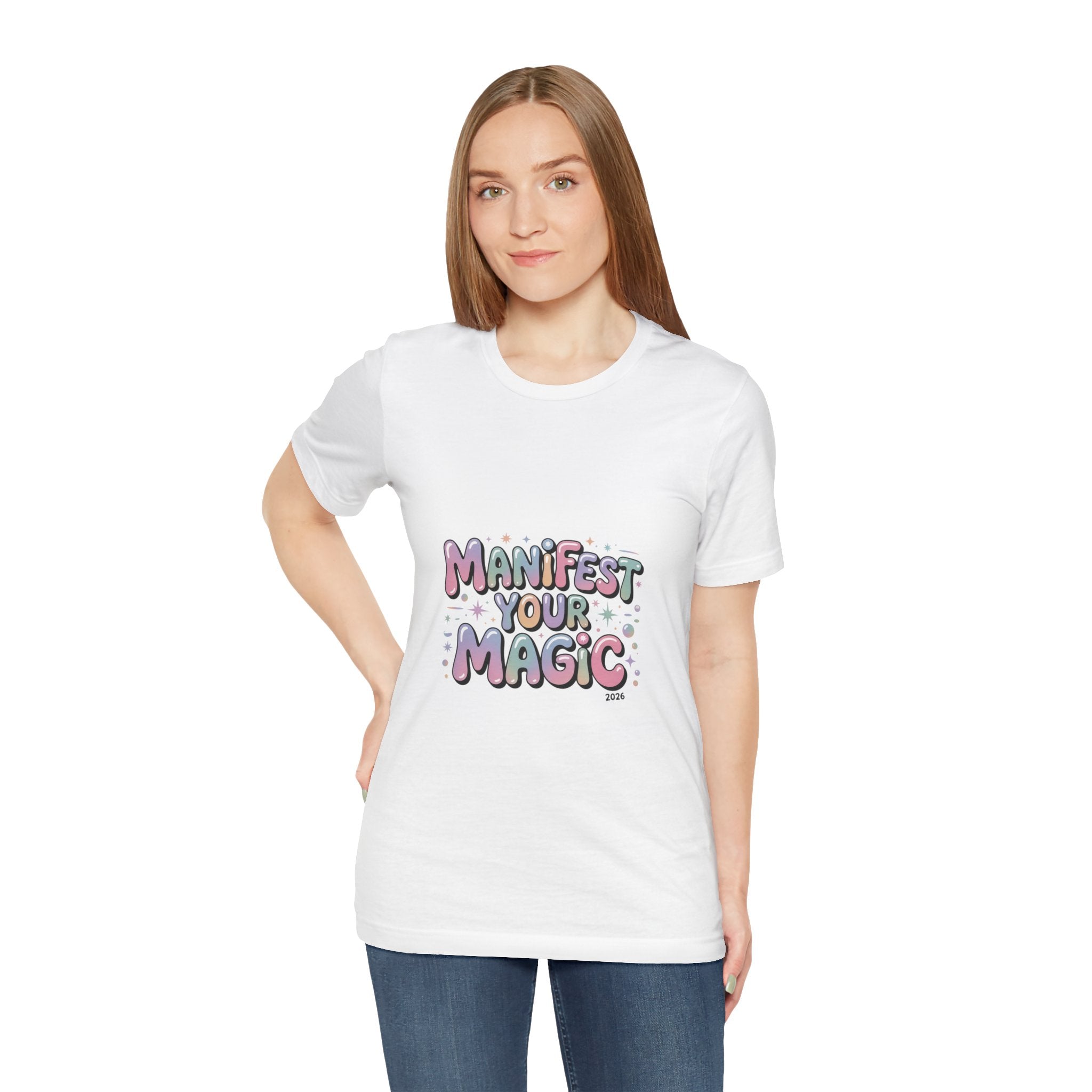 Manifest Your Magic Tee | Lucky Girl 2026, Manifest Luck