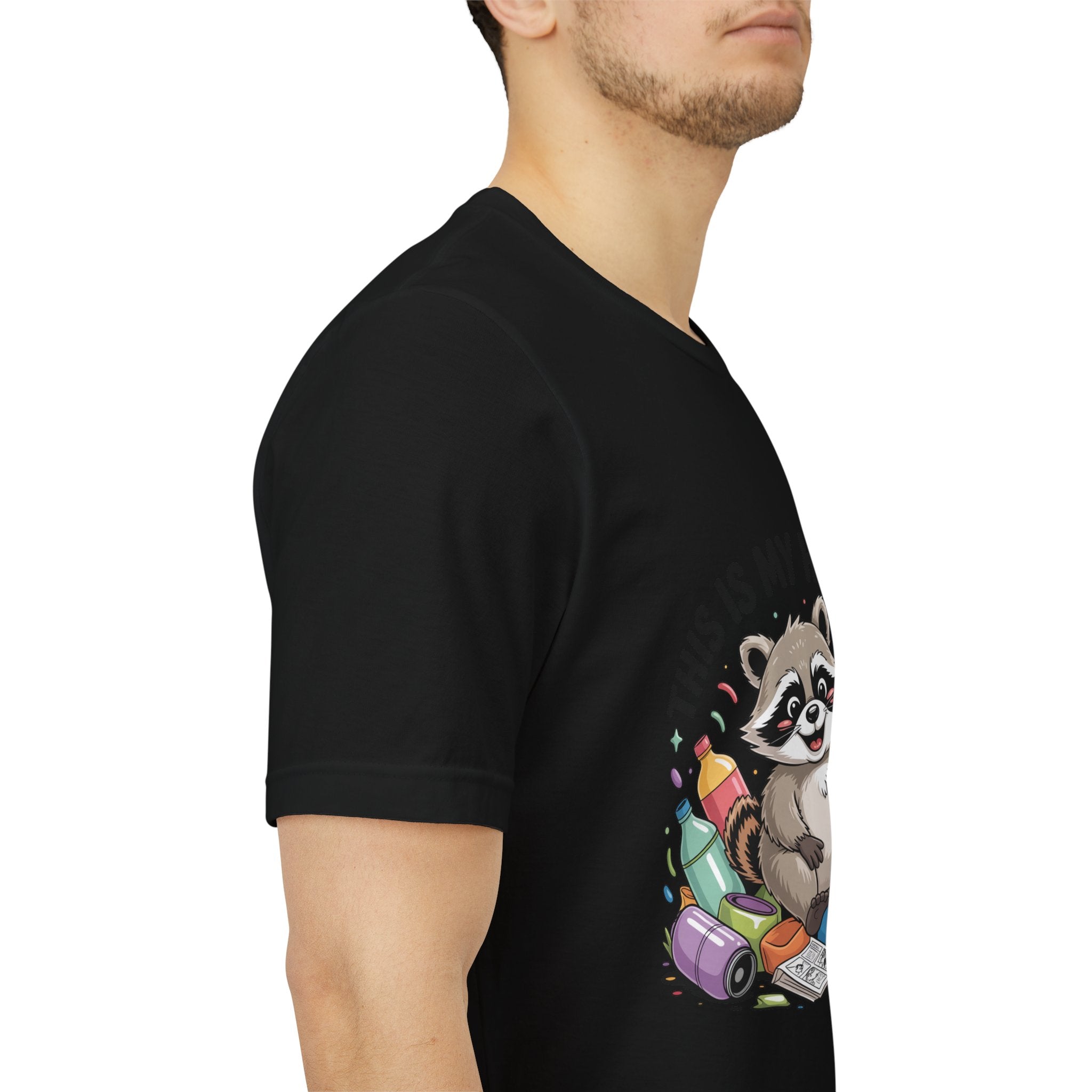 This Is My Happy Place Trash Panda Tee | funny raccoon shirt, merry trash-mas