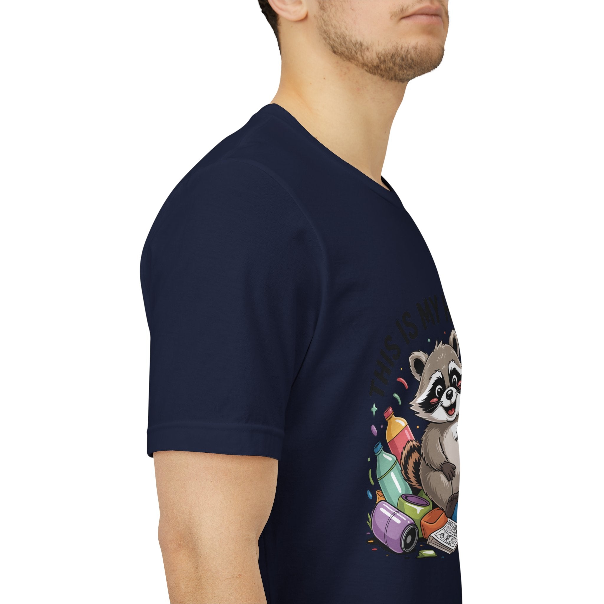 This Is My Happy Place Trash Panda Tee | funny raccoon shirt, merry trash-mas