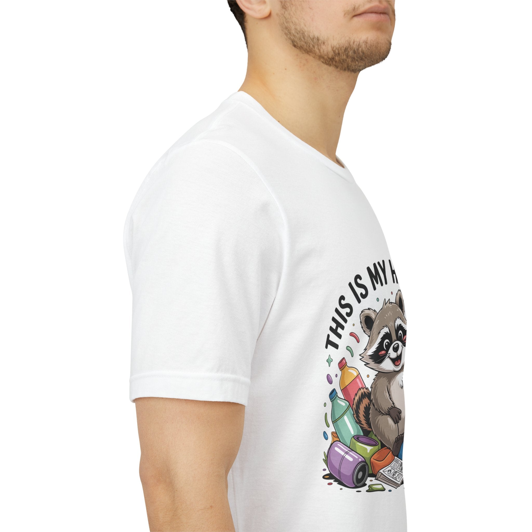 This Is My Happy Place Trash Panda Tee | funny raccoon shirt, merry trash-mas