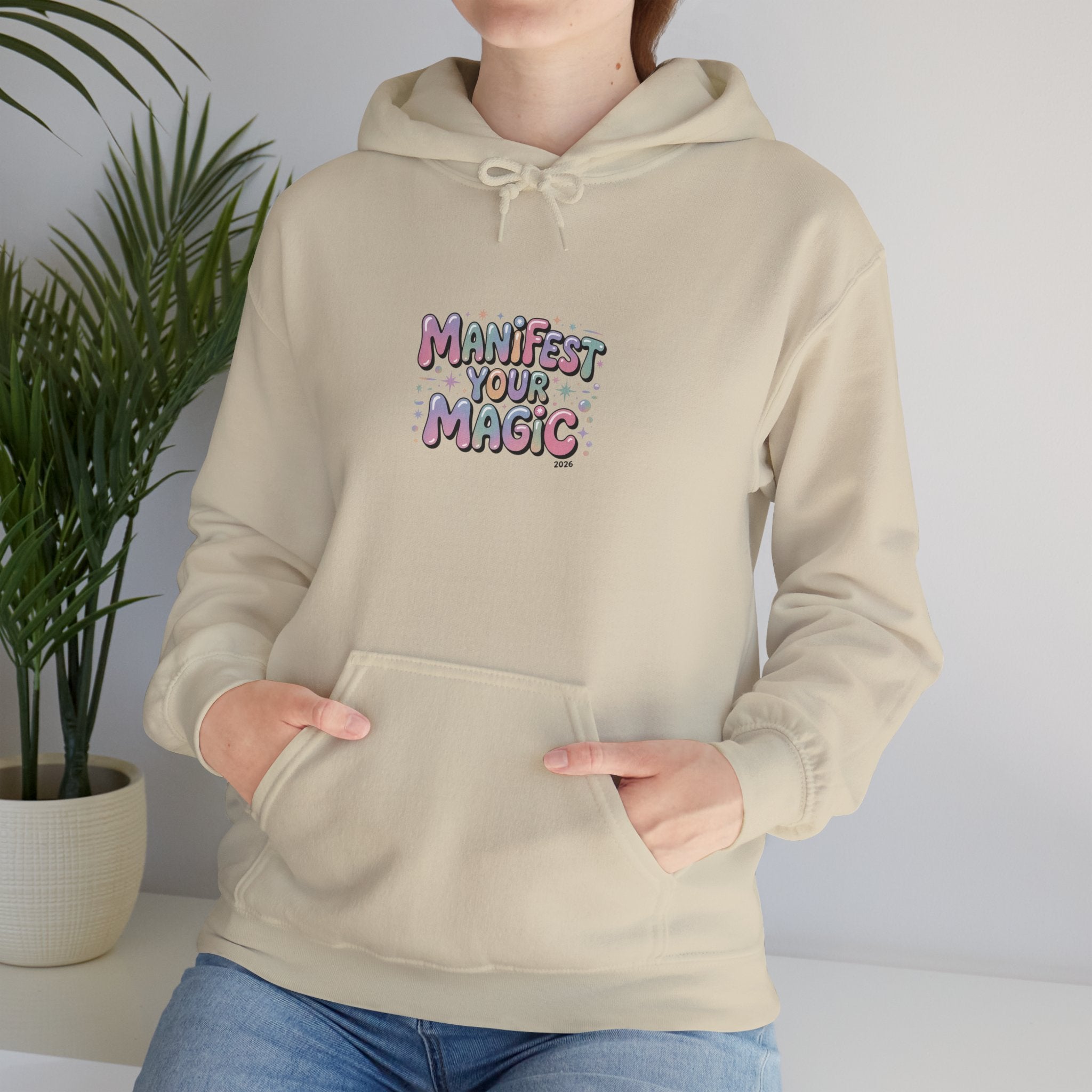 Manifest Your Magic Hoodie | Lucky Girl 2026, manifest luck