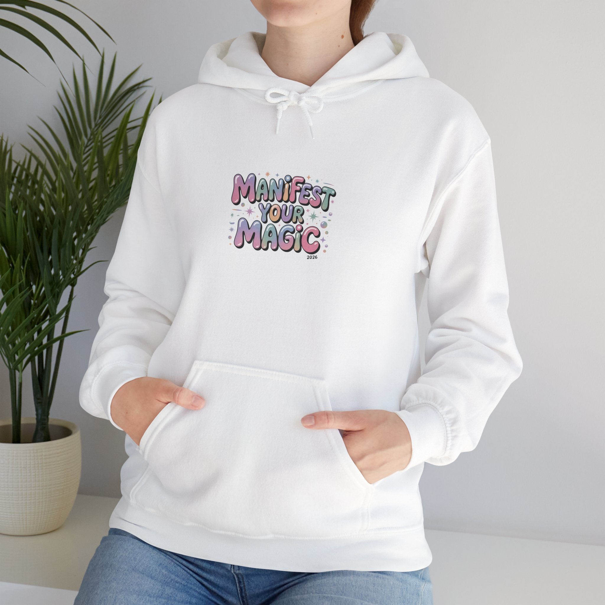 Manifest Your Magic Hoodie | Lucky Girl 2026, manifest luck
