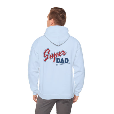 #1 Super Dad Hoodie - Heavy Blend Sweatshirt for Father's Day