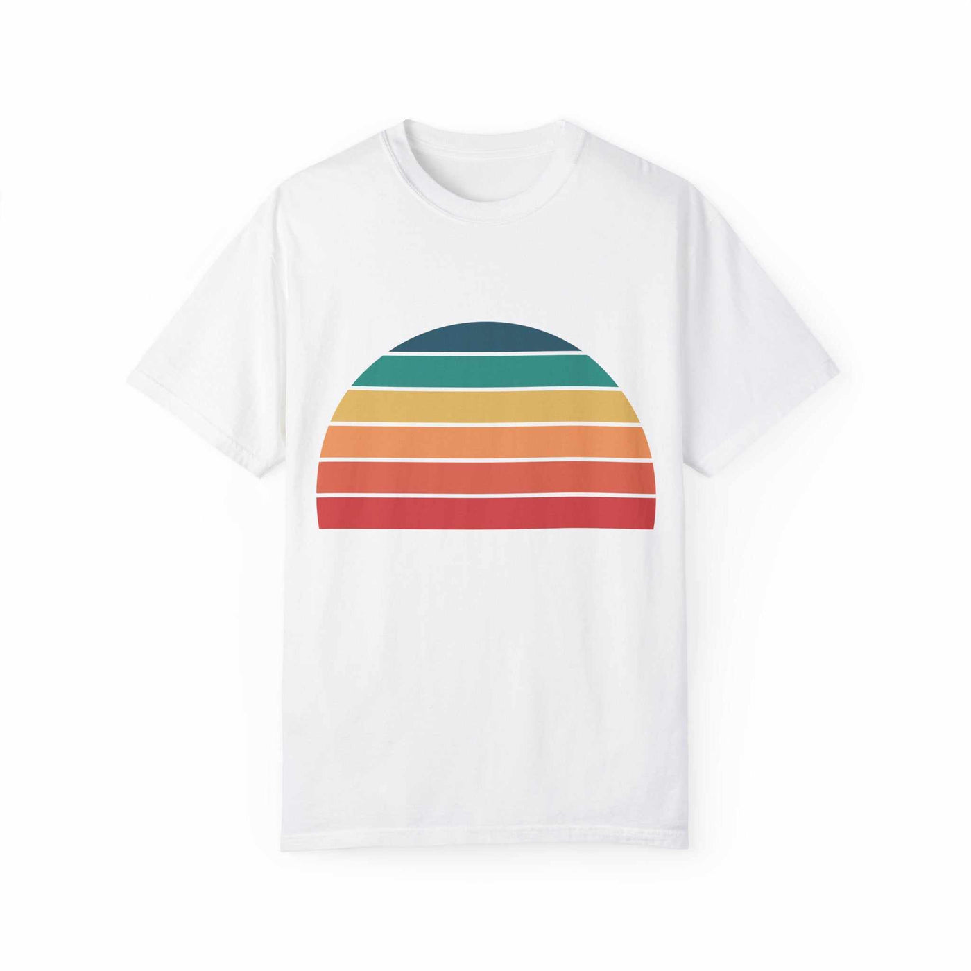 Retro Sunset Garment-Dyed T-Shirt