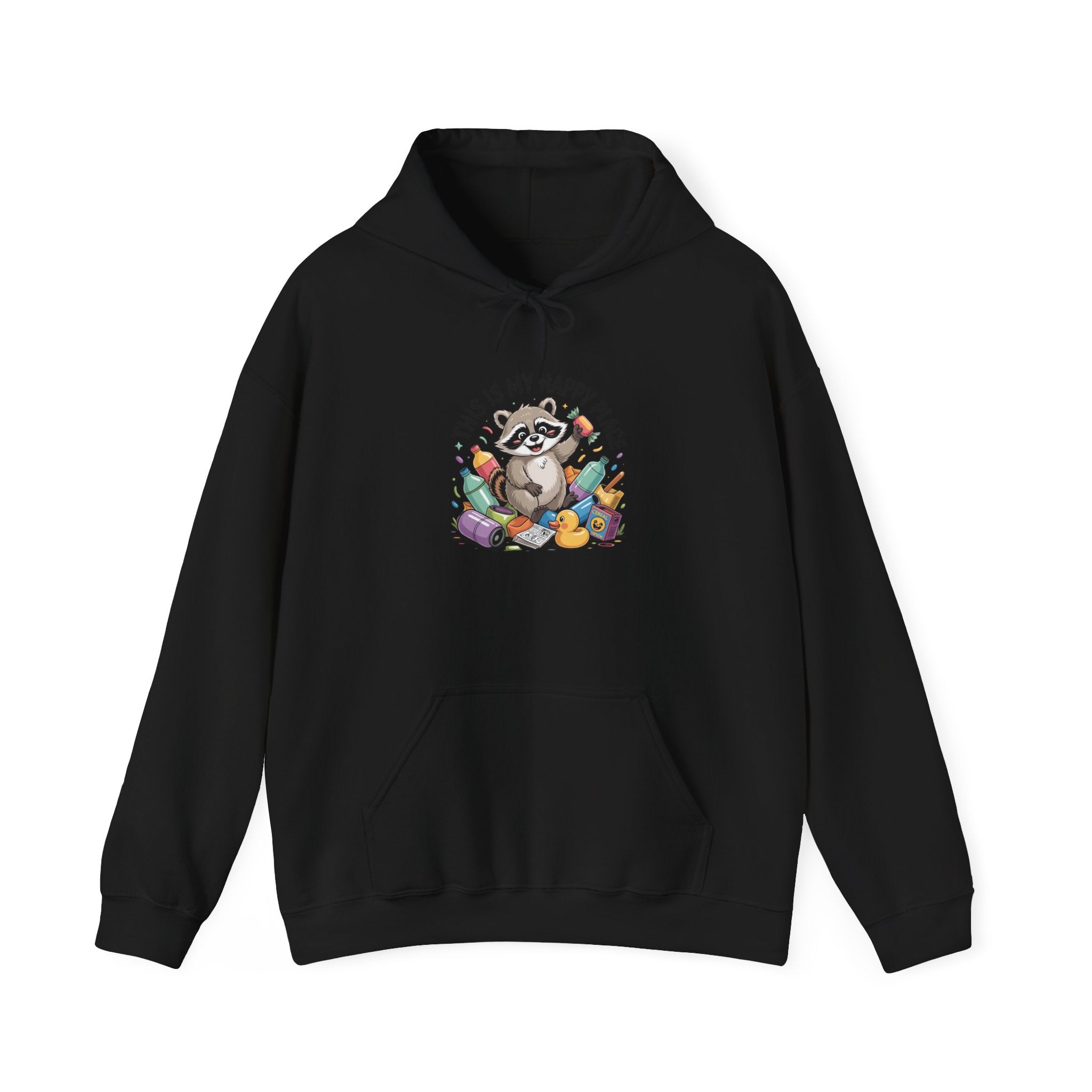 This Is My Happy Place Trash Panda Hoodie | trash panda Christmas, funny rodent