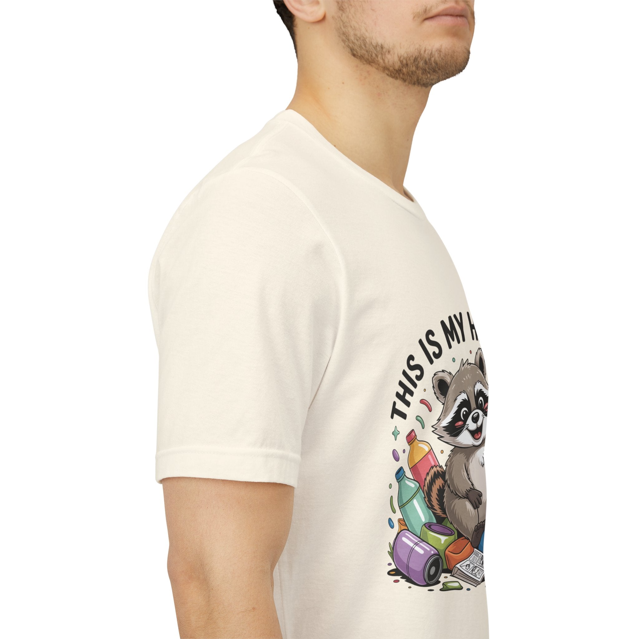 This Is My Happy Place Trash Panda Tee | funny raccoon shirt, merry trash-mas