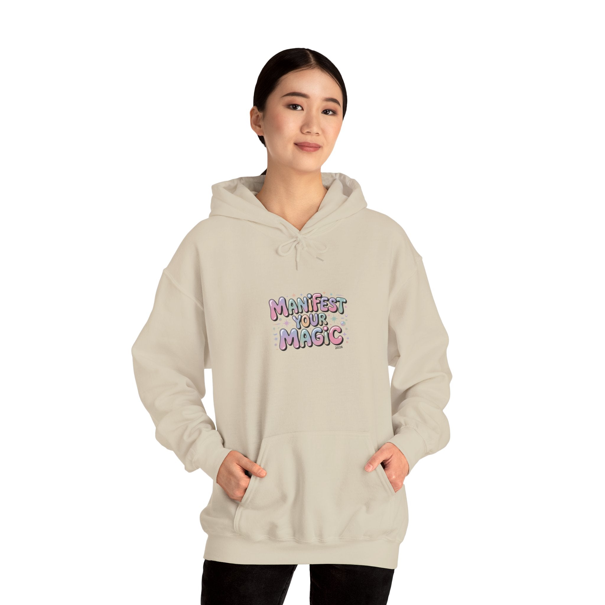 Manifest Your Magic Hoodie | Lucky Girl 2026, manifest luck