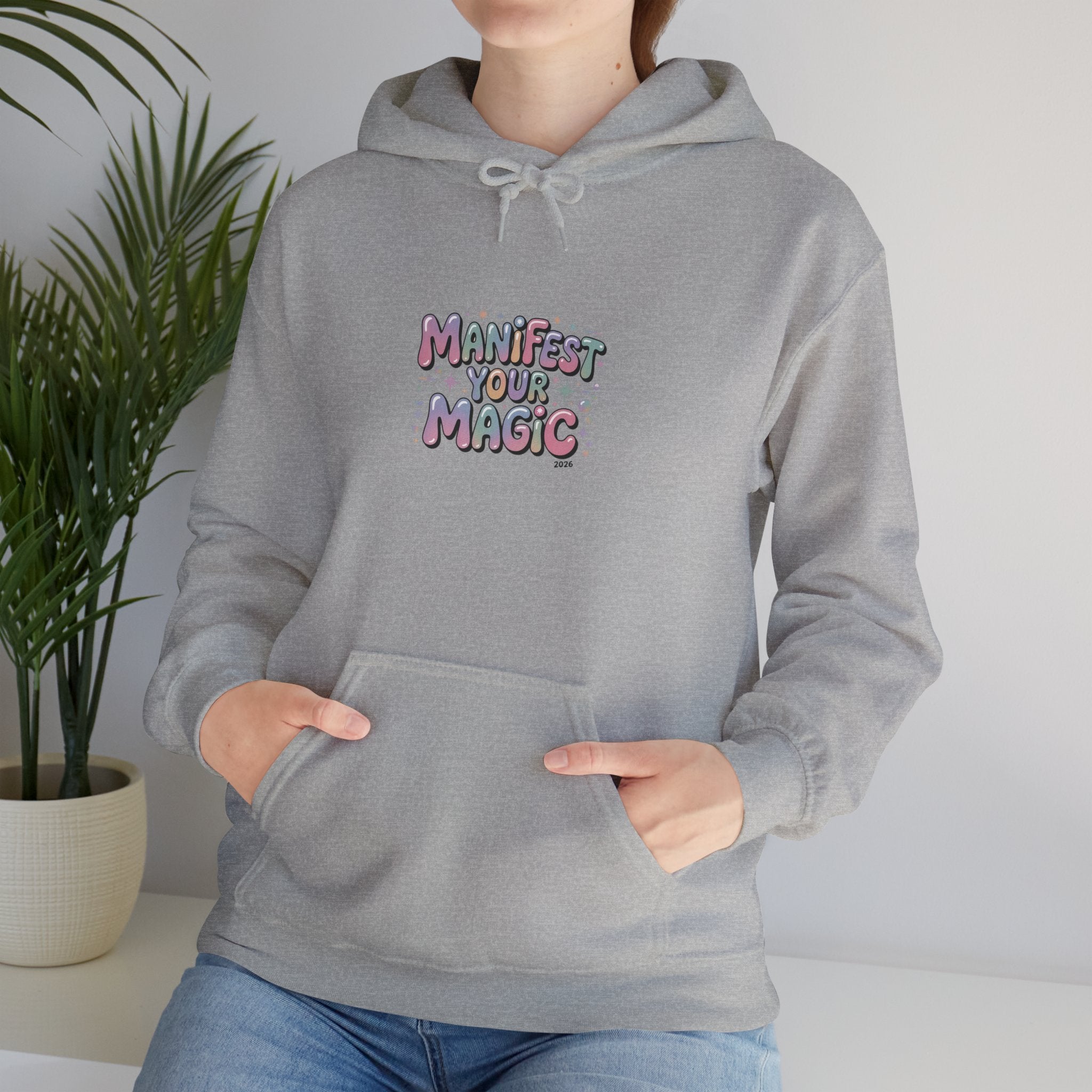 Manifest Your Magic Hoodie | Lucky Girl 2026, manifest luck
