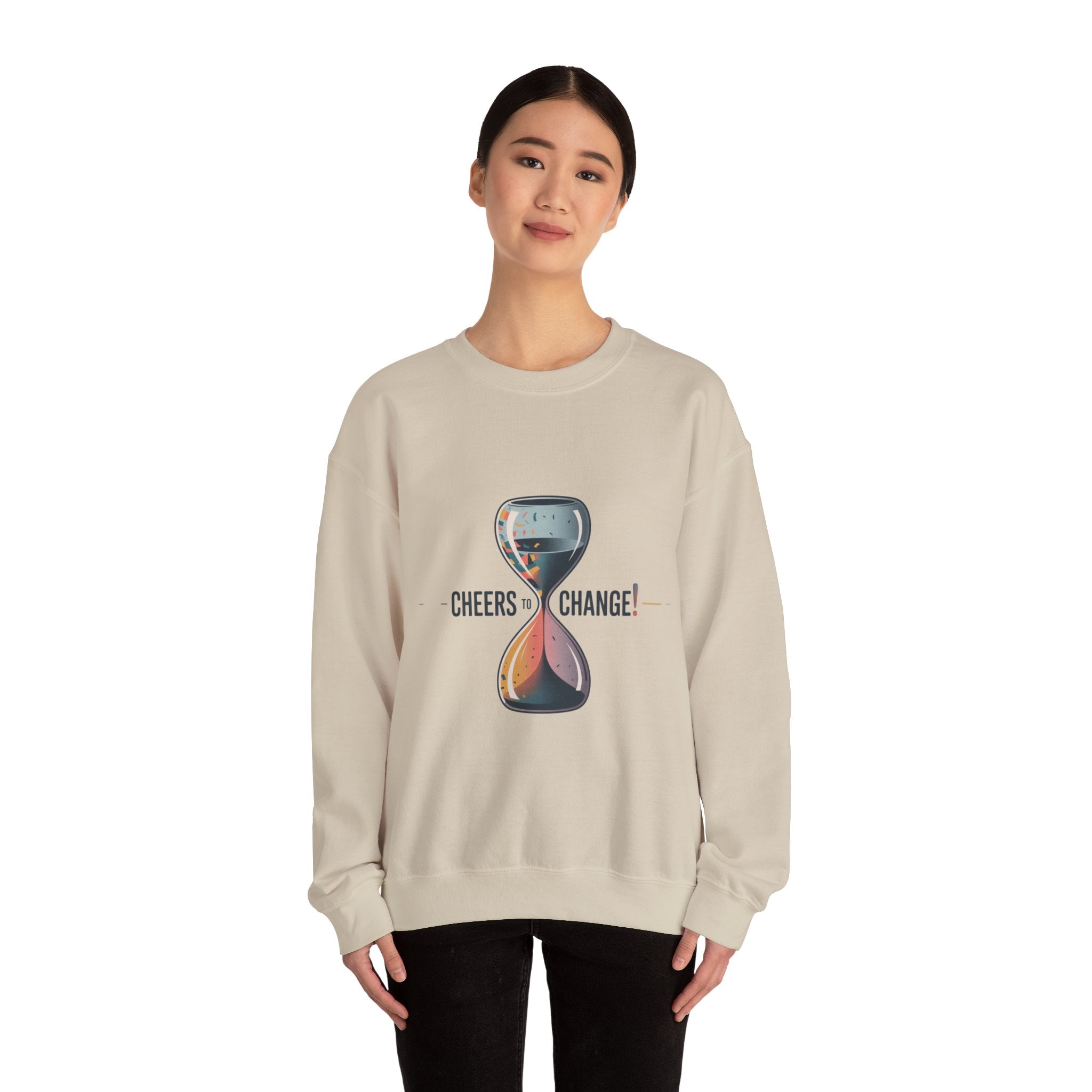 Cheers to Change Sweatshirt | 2026 goals, new year motivation